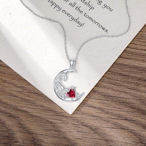 Ocean Turtle Birthstone Necklace for Women 2