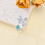 Turquoise Hummingbird Ring 925 Sterling Silver Adjustable 4