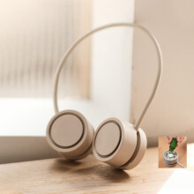Mini ventilator portabil ușor cu 3 viteze, baterie reîncărcabilă încorporată pentru utilizare în interior și exterior
