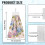Hydrangea Hummingbird Kitchen Hand Towels Set of 3 4