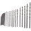 Hand Drill Bits Set 620Pcs Hand Drill Set Precision Pin Vise Micro- Twist Drill Bits for Metal Wood 5