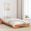 VidaXL vidaXL Bed Frame Wax Brown 100 x 200 cm Solid Pine Wood 1