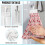 Cherry Daisy Hand Towels Fast-Drying 3 pcs 6