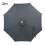 2m 8 Rib Universal Patio Umbrella Replacement Canopy, UV30+ Protective Waterproof Polyester Fabric, Gray 1
