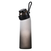 Buidéal Uisce Spóirt Tritan 700 ml le Tuí, Dubh Grádánach, Inaistrithe, Díon Leagain, Saor ó BPA, Marthanach le haghaidh Úsáid Laethúil