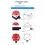 2X E-Stop Pedal Push Button Without Fixation Waterproof Self Reset Momentary Foot   Mushroom 6
