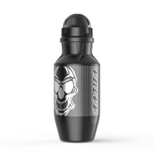 Buidéal Uisce Rothar le Caipín deannaigh, 550 ml, Buidéal Spóirt Squeá do Rothaíocht, Giomnáisiam agus Úsáid Allamuigh, Dubh