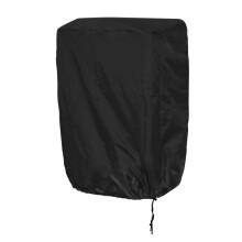 Vedenpitävä ulkokäyttöön tarkoitettu lepotuolin suojapeite, 82 x 93 cm, 190T polyesteriä, musta, kestävä suoja puutarhaan ja terassille