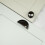 (64mm Cup Handle) 64mm Gloss Black Nickel Cup Handle & 42mm Knob 7