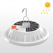 V61 Solar-Powered 60LED Rechargeable UFO Light - Home Use, Street Vendor Emergency Light, Outdoor Camping Light, Night Market Street Vendor Light:V61