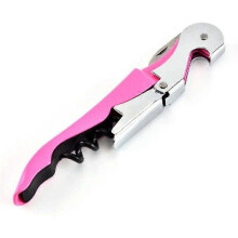 Apribottiglie Coltello da cameriere Cavatappi Acciaio al carbonio Rosa