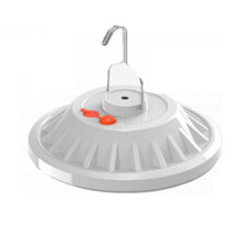 V62 Standard 120 LED Wiederaufladbare UFO-Lampe - Für Zuhause, als Notleuchte für Straßenhändler, Campinglampe, Straßenmarktlampe: V62 120 LEDs