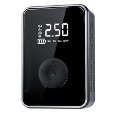 SuiTu RT-601B Kabellose Auto-Luftpumpe mit Digitalanzeige, tragbare elektrische Luftpumpe (Schwarz/Grau)