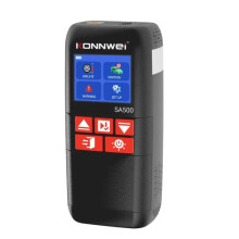 KONNWEI SA500 Tragbare Auto-Luftpumpe/Notstromversorgung mit 2,4-Zoll-Farbbildschirm