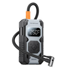 Yesido VC12 7800mAh Multifunktionale Autoluftpumpe, Kabelloser Autoreifenfüller (Schwarz):VC12
