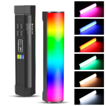 [US-Lager] PULUZ 17 cm RGB-LED-Stableuchte mit mehreren Farben, geeignet für Fotografie, Vlogging und TikTok, magnetische LED-Füllleuchte