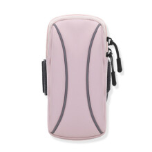 Lauf-Armband für Mobiltelefone, wasserdichte Handytasche für Damen und Herren, rosa, leicht, verstellbar, für Sport und Training