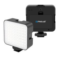 PULUZ 5W 64 LED Anschließbare Fotoleuchte (Farbe: Schwarz): 64 LEDs