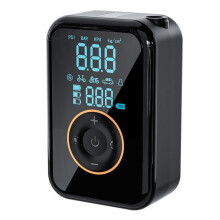 SuiTu ST-5535B 4000mAh Digitale Anzeige Kabellose Auto-Luftpumpe Elektrische Smart-Luftpumpe (Dunkelgrau)