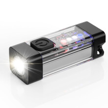 Multifunktionale Mini-Taschenlampe am Schlüsselanhänger