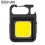 Portable keychain camping light, mini outdoor flashlight, model: 500mAh (black):500mAh 1