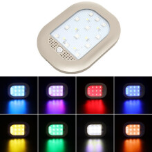 Innenbeleuchtung mit sieben Farben, hoher Leuchtkraft, magnetisch, LED (Beige): Beige