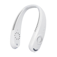 Hands-free krčný ventilátor, 4-rýchlostný tichý osobný chladiaci ventilátor na cestovanie, do kancelárie a vonkajšie použitie, prenosný