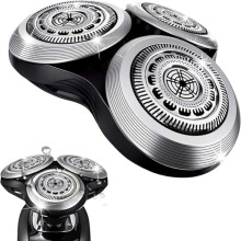 Náhradná holiaca hlavica pre modely série 9000 a SH90, kovová pracka s kolieskami, dvojité presné čepele, odolná