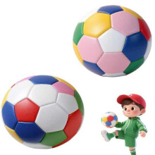 NY Stille fotballball Innendørs stille skumfotball Lett lydløs hoppeball Luftbounce stille basketballball