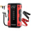 FOXSUR Auto-Starthilfe Multifunktionale tragbare Luftpumpe (Rot):Rot 1