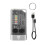 V10 Portable Keychain Light USB Rechargeable High-Intensity Mini Flashlight (White):White 1