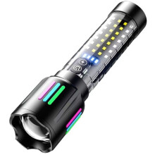 Wiederaufladbare Outdoor-Zoom-Laser-Taschenlampe mit Typ-C-Anschluss (520):520