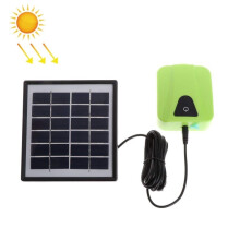 AP003 AC/DC-Doppelnutzungs-Aquarienluftpumpe, solarbetriebene Outdoor-Angelluftpumpe (Grün):grün