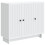 VidaXL vidaXL Sideboard White 89 x 34.5 x 80 cm Engineered Wood 1