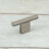 (60mm Pull) Brushed Nickel Knurled Cabinet Handle 160mm & Pull 3