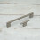 (60mm Pull) Brushed Nickel Knurled Cabinet Handle 160mm & Pull 9