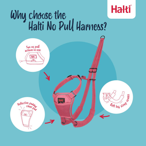 Halti Halti No Pull Dog Harness | Size M, Pink 2