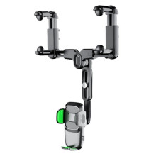 R009 General Motors Einziehbarer Handyhalter kompatibel mit Auto-Rückspiegeln (Grün):R009 (Grün)