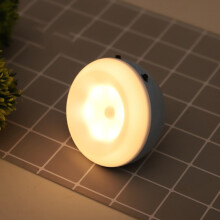 XYD-1001 Intelligente LED-Nachtlampe mit Bewegungssensor, kabellose Lichtsteuerung, Schreibtischlampe, Wandlampe für Flur und Wohnzimmer (Blau + Gelb