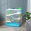 Cage à hamster à 5 niveaux avec roue d'exercice, rampe, biberon et accessoires 3