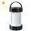Outdoor camping light, emergency light, multi-functional tent light, solar-powered rechargeable LED high-intensity camping light (black version):Whit 1