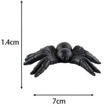 Halloween Kreativt Skelett Svart Katt Häxa Spindel Harts Små Ornament Läskig Staty Hem Halloween Dekoration