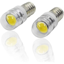 ks 12V E10 LED žiarovka s päticou 1,5W LED žiarovka náhrada za svetlomety