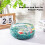 EZEELAI Crystal Chips Bulk Quartz Tumbled Crushed Stones, Irregular Shaped Gemst 4