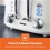 GEEPAS (White) Geepas Kettle, 4 Slice Toaster and 20L Mini Oven 9