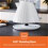 GEEPAS (White) Geepas Kettle, 4 Slice Toaster and 20L Mini Oven 11