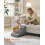 FEANDREA Feandrea 3-Step Dog Stairs, Waffle-Patterned Corduroy Dog Steps for Bed, Sofa, W 2