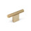 (60mm Knob Pull) Brass Knurled Gold Cabinet Pulls 1