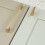 (60mm Knob Pull) Brass Knurled Gold Cabinet Pulls 8