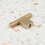 (60mm Knob Pull) Brass Knurled Gold Cabinet Pulls 5